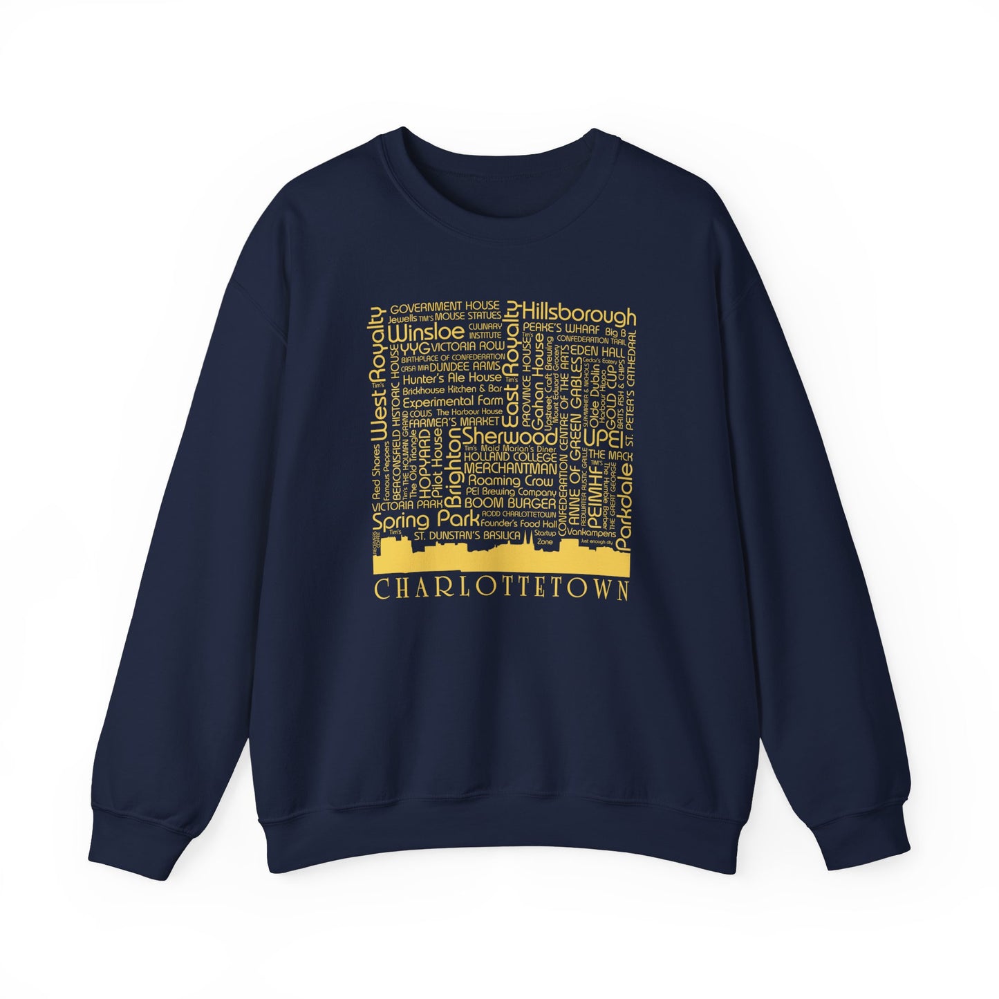 Charlottetown Chronicles, Prince Edward Island Unisex Heavy Blend™ Crewneck Sweatshirt