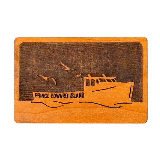 PEI Fishing Boat Magnet