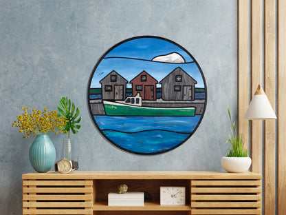 Harbour Haven - A PEI Fishing Wharf | Limited Edition Series