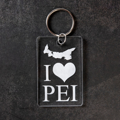 I <3 PEI Keychain