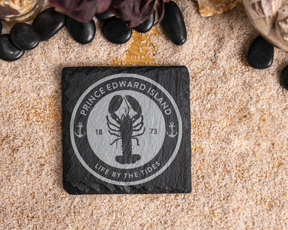 Prince Edward Island: Life By The Tides Slate Coaster