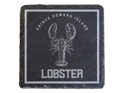 Prince Edward Island Lobster Slate Coaster