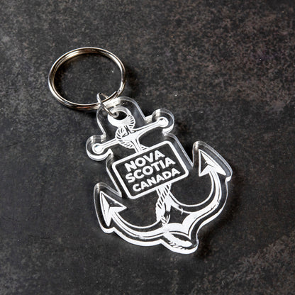 Nova Scotia Anchor Keychain