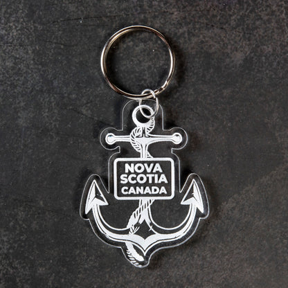 Nova Scotia Anchor Keychain