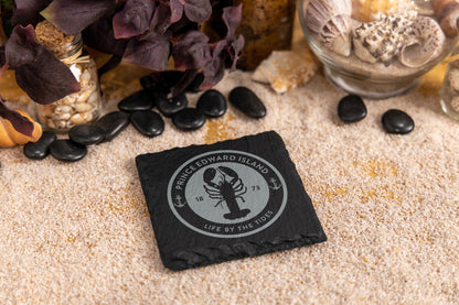 Prince Edward Island: Life By The Tides Slate Coaster