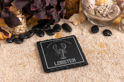 Prince Edward Island Lobster Slate Coaster