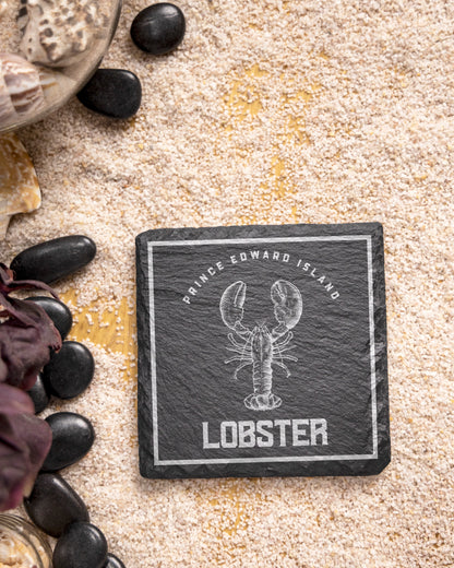 Prince Edward Island Lobster Slate Coaster