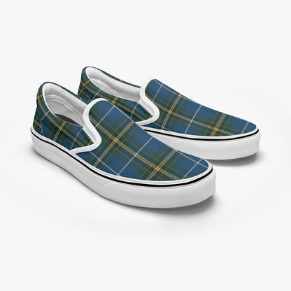 Nova Scotia Tartan Slip Ons