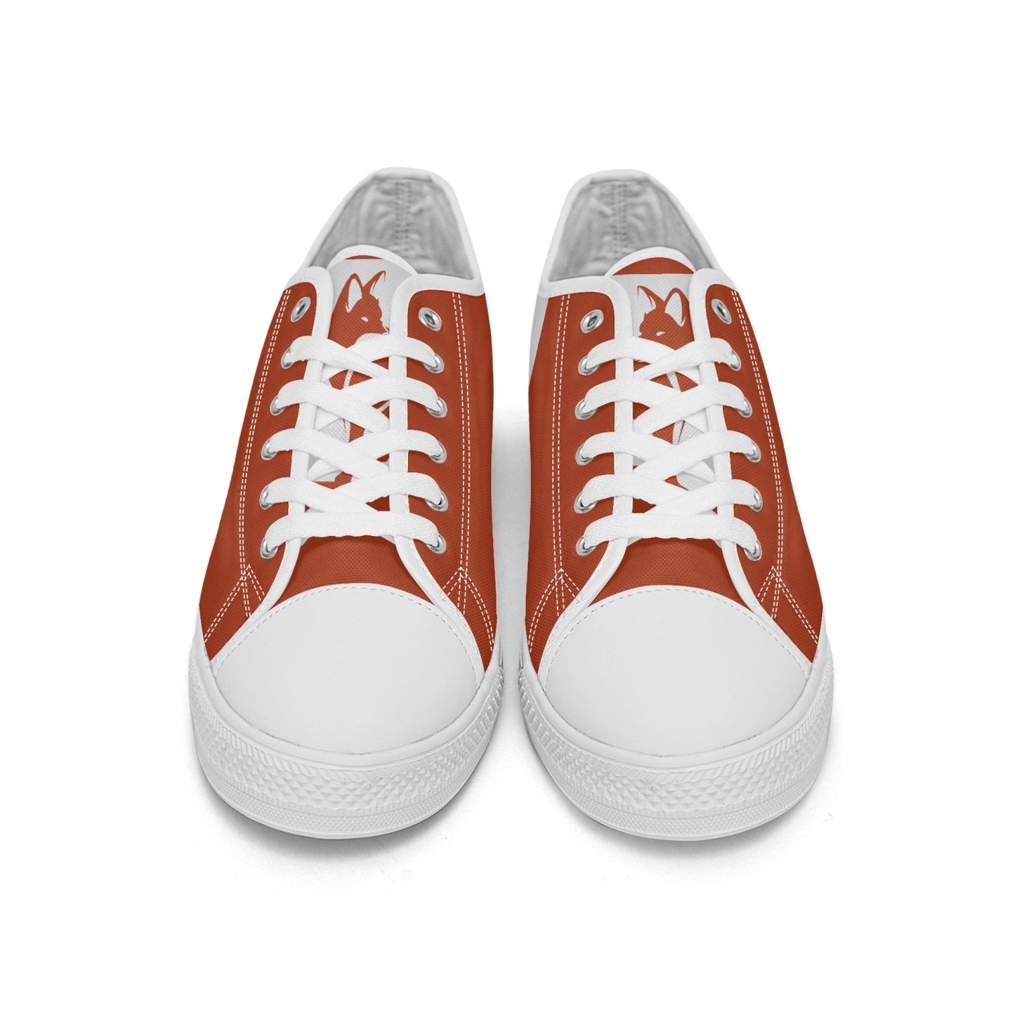 Fox Feet Low-Top Canvas Shoes