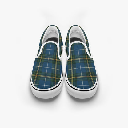 Nova Scotia Tartan Slip Ons