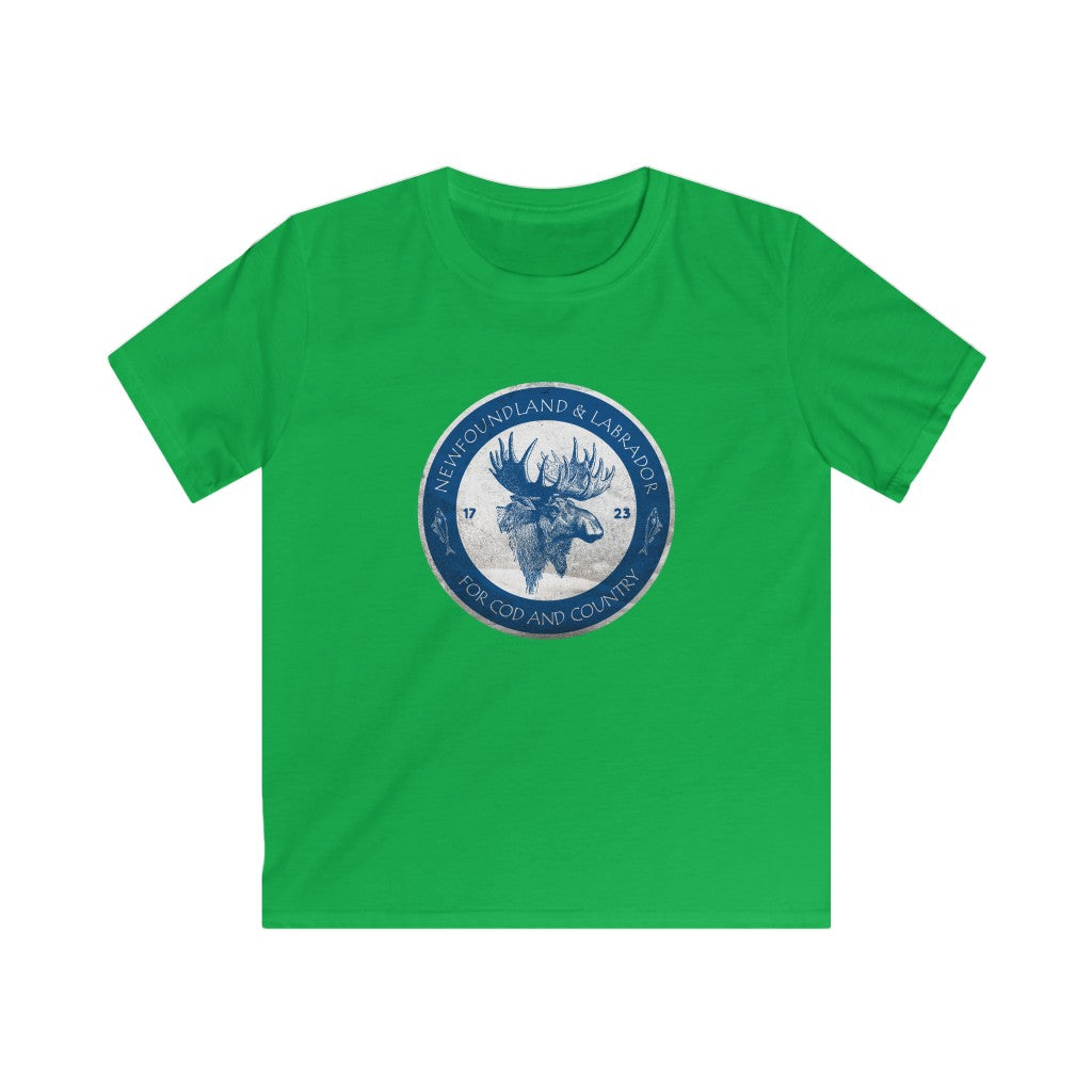 Newfoundland and Labrador: For Cod and Country Kids Tee