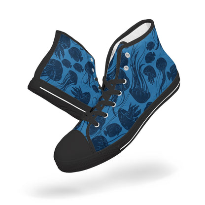 Jellyfish Canvas High-Tops