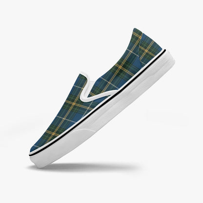 Nova Scotia Tartan Slip Ons