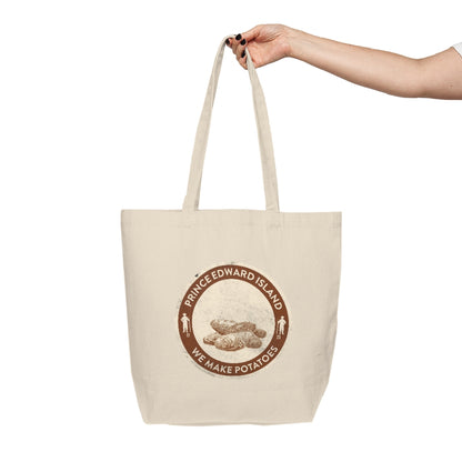 Prince Edward Island "We Make Potatoes" Canvas Tote