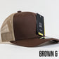 Custom Leather Patch Trucker Hat