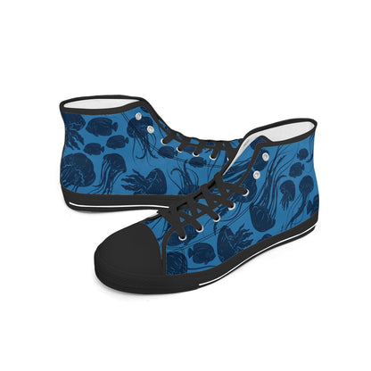 Jellyfish Canvas High-Tops