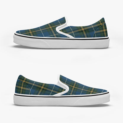 Nova Scotia Tartan Slip Ons