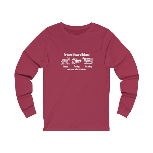 Foxes, Fishes, and Farming: PEI Longsleeve